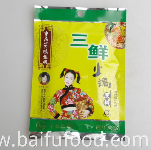 Three fresh hot pot bottom material 150g